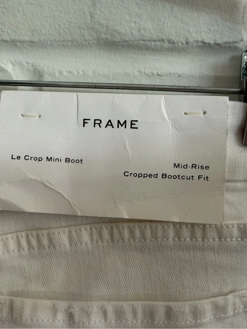 Frame Le crop